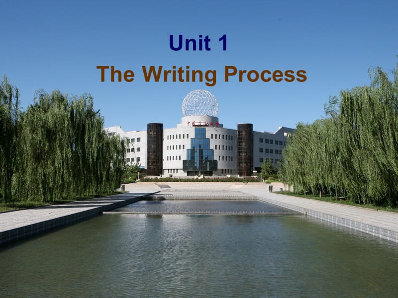 [其它语言学习]Chapter 1 The Process of Academic Writing.ppt_第1页