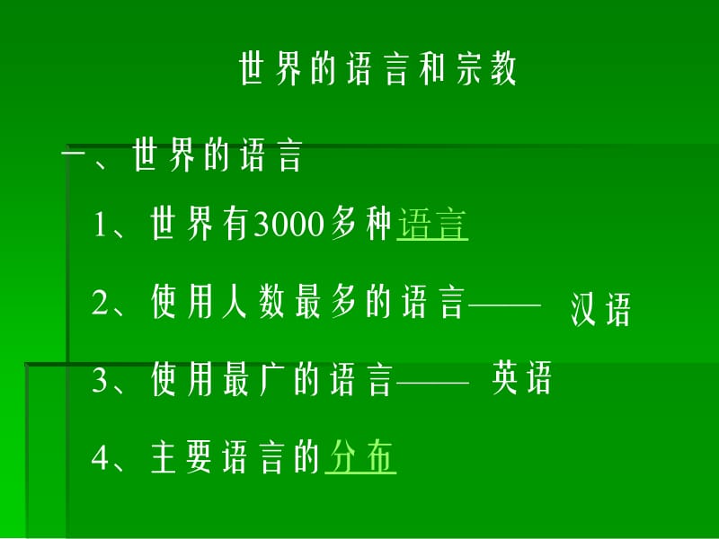 世界的语言和宗教 (2).ppt_第2页