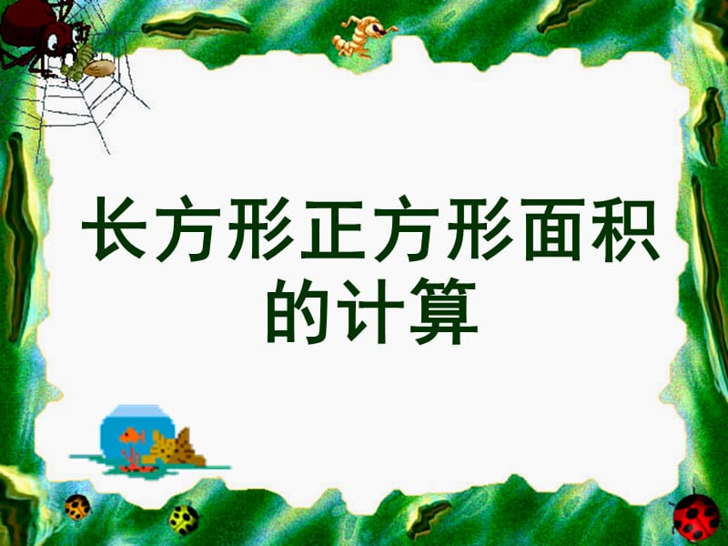 6.2长方形正方形面积的计算.ppt_第1页