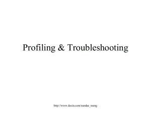 【SMT资料】Profile Trouble Shooting（英文资料）.ppt