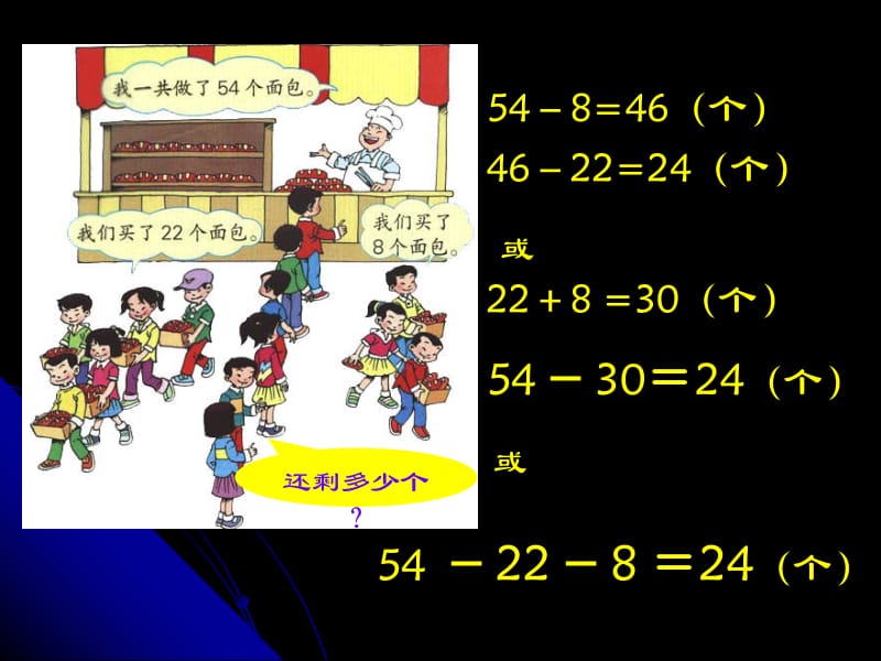 二年级下册数学课件－5 混合运算 整理和复习｜人教新课标（2018秋） (共13张PPT).ppt_第3页