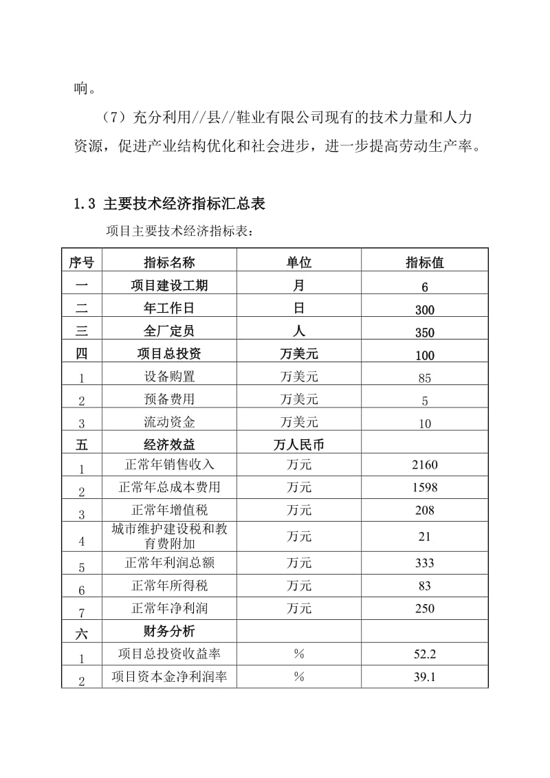 年产120万双鞋面生产线项目可行性研究报告.doc_第3页