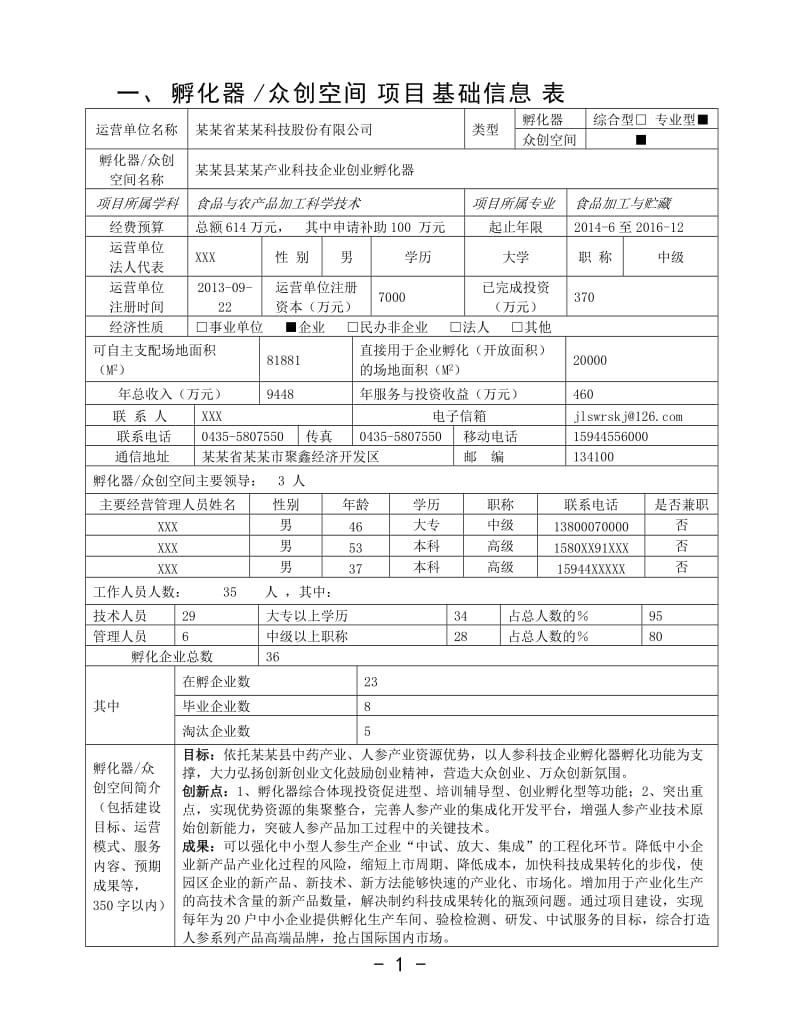 科技企业孵化器-众创空间可行性研究报告_图文.doc_第2页