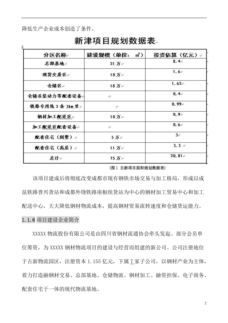 钢铁物流交易中心可行性研究报告.doc_第2页