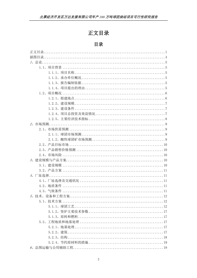 年产100万吨机制球团生产建设项目可行性研究报告.docx_第2页