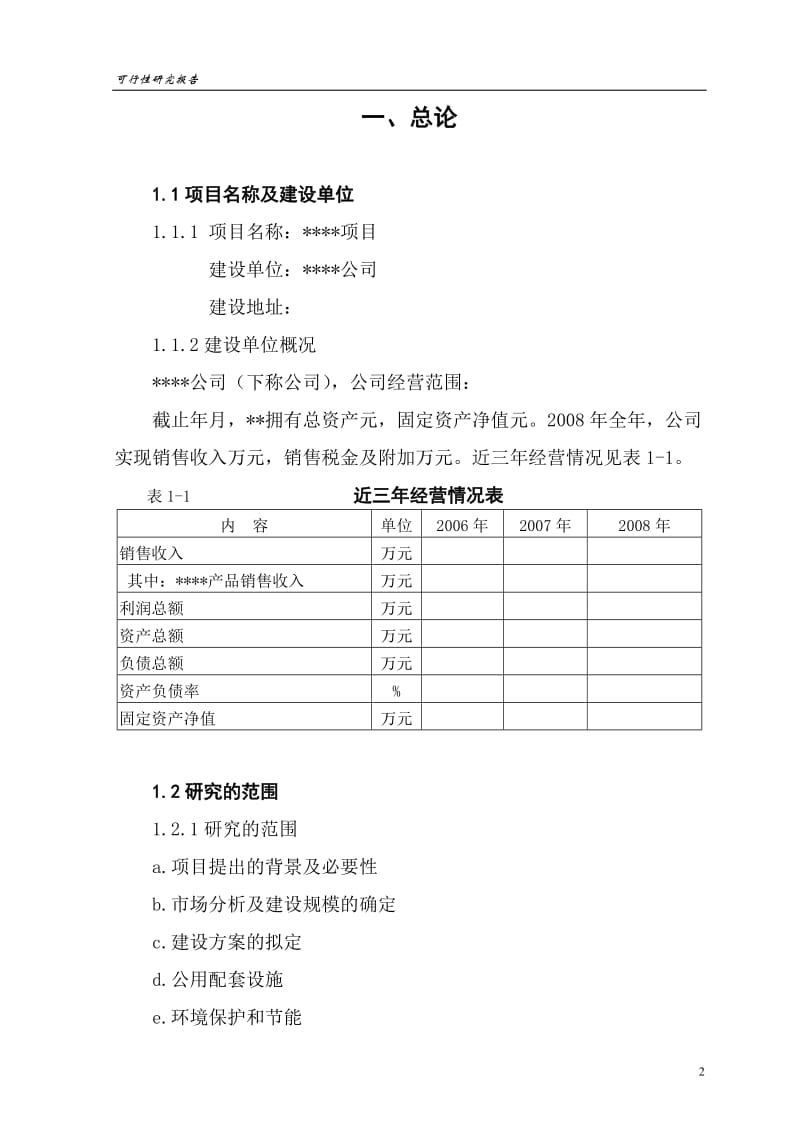 某公司电动车生产项目可行性研究报告.doc_第2页