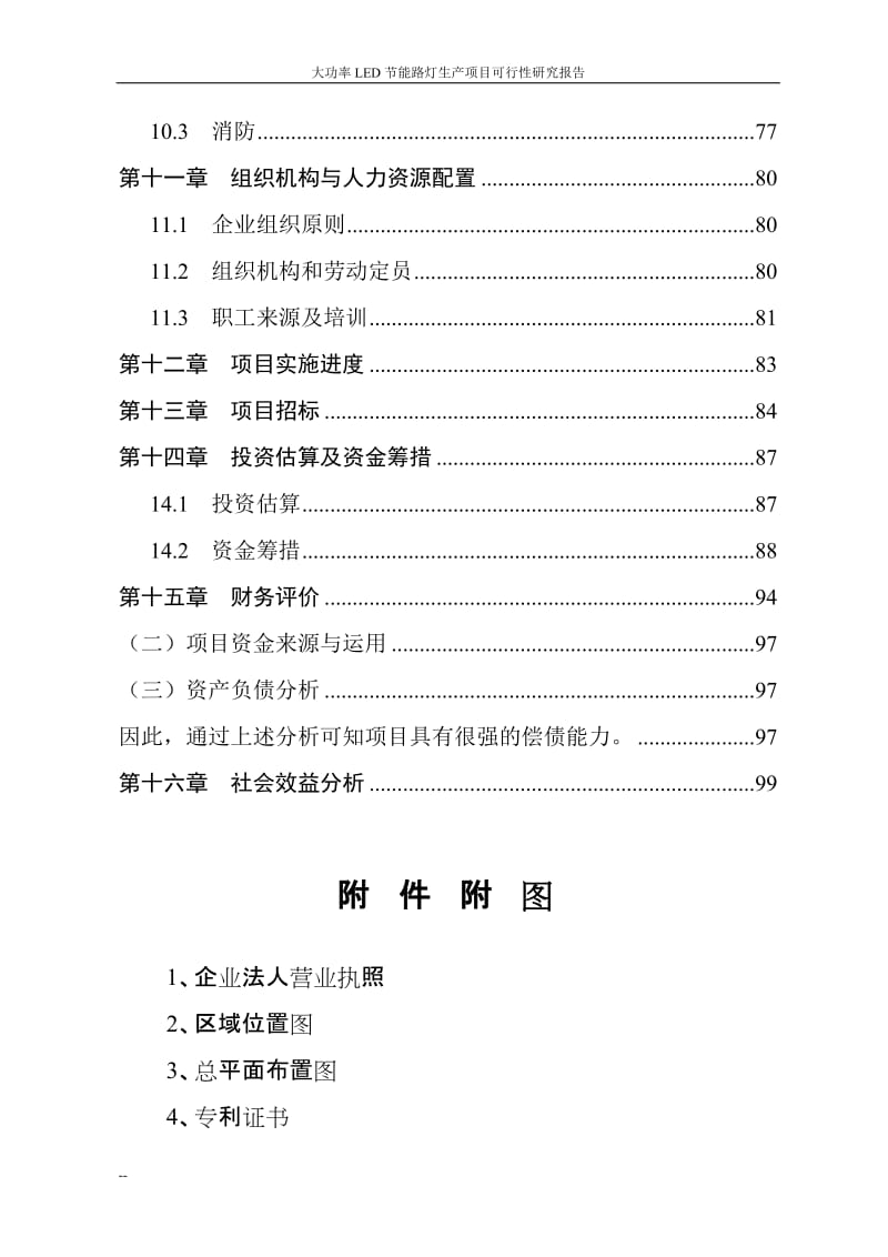 大功率LED节能路灯生产建设项目可行性研究报告.doc_第3页