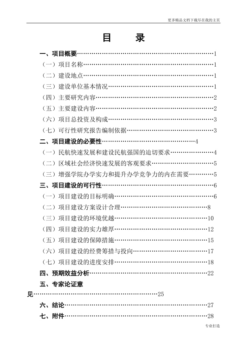 国家示范性高等职业院校建设项目可行性研究报告.doc_第2页