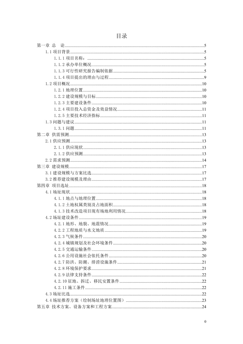 某某项目可行性研究报告.doc_第1页