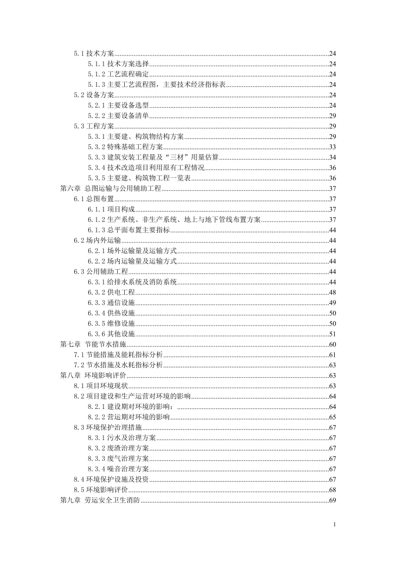 某某项目可行性研究报告.doc_第2页