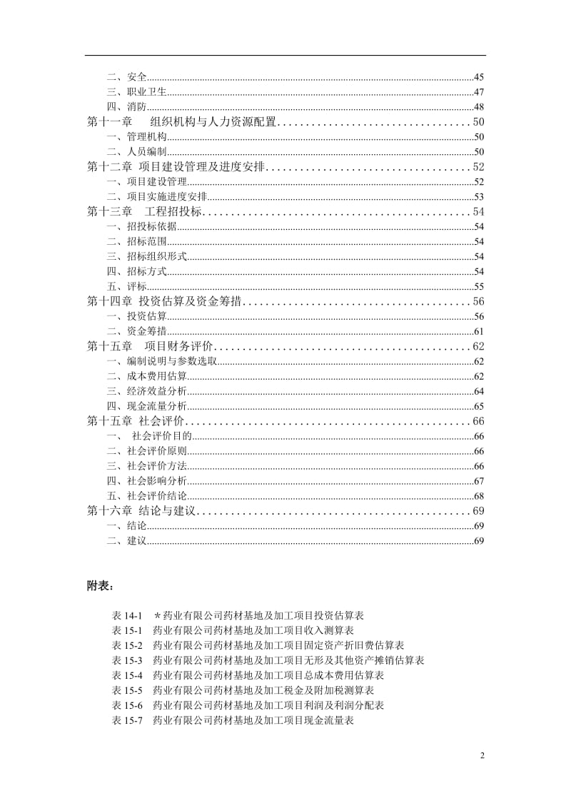 林药基地建设及中药饮片加工可行性研究报告.doc_第2页