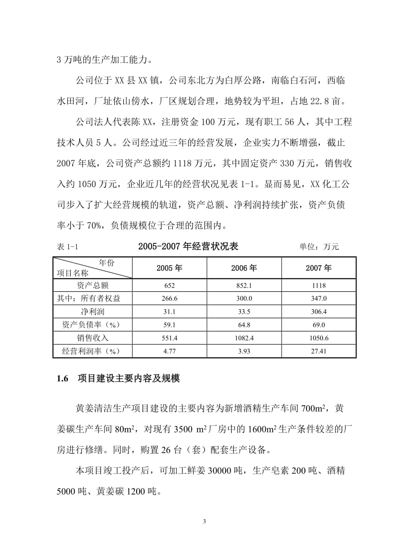 黄姜清洁生产项目可行性研究报告08688.doc_第3页