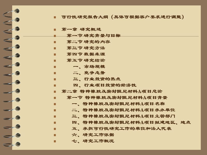 特种橡胶及密封阻尼材料A项目可行性研究报告.ppt_第3页