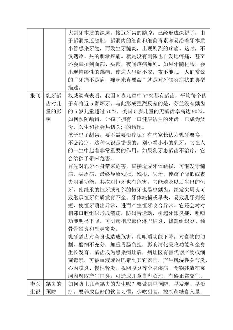 关于龋齿的研究报告(论文资料).doc_第2页