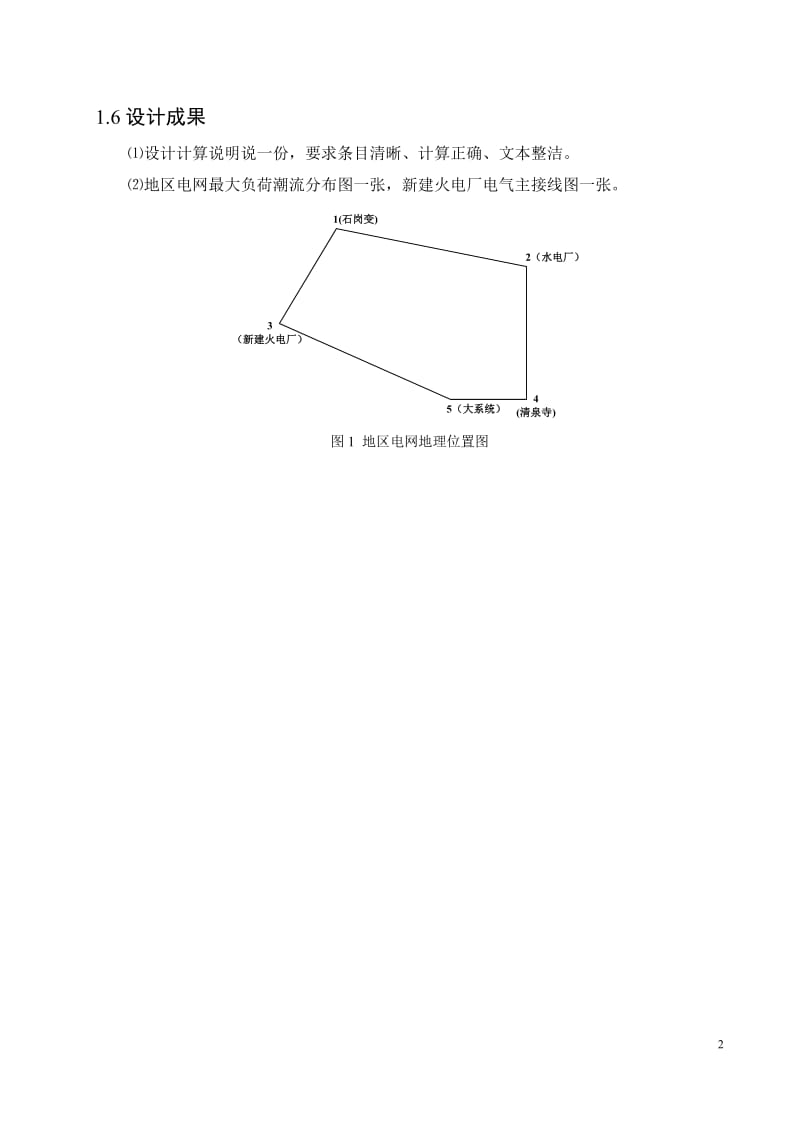 电力系统分析课程设计毕业论文.doc_第2页