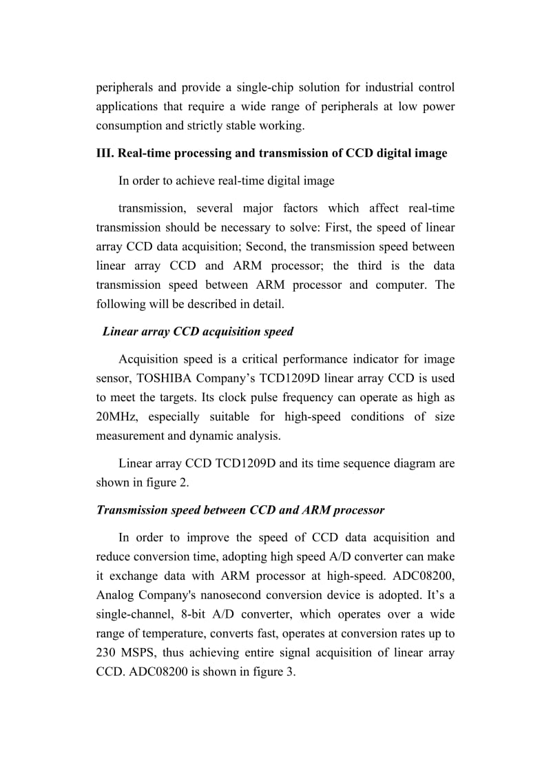 基于ARM和线阵CCD的高–高速数据采集系统 毕业论文外文翻译.doc_第3页