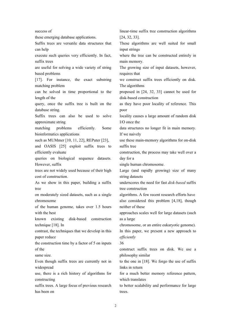 生物信息导论英文论文Practical Suffix Tree Construction 生物信息导论英文论文-Practical Suffix Tree Construction.doc_第2页