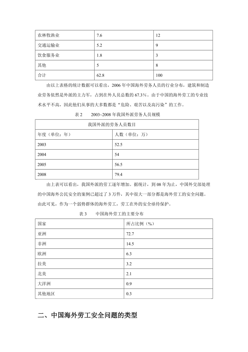 论文—中国海外劳工安全问题的原因分析.doc_第2页