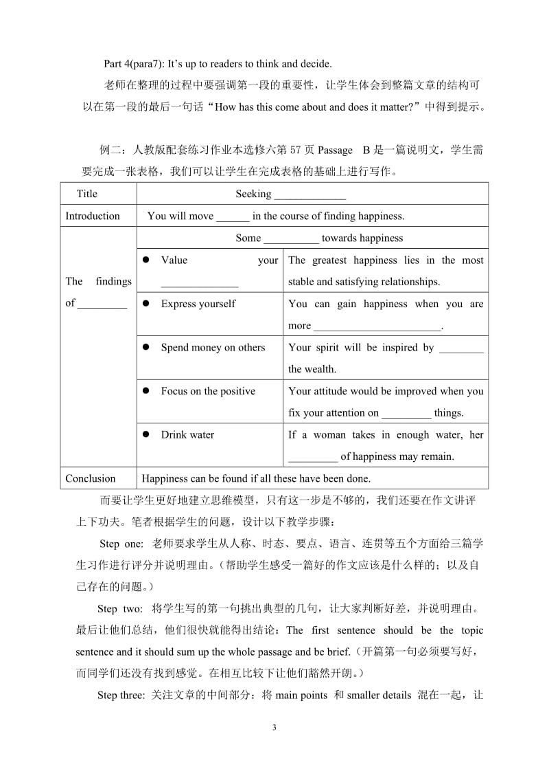 高中英语论文：渗透读写微技能---浅谈日常教学中的概要写作训练.doc_第3页