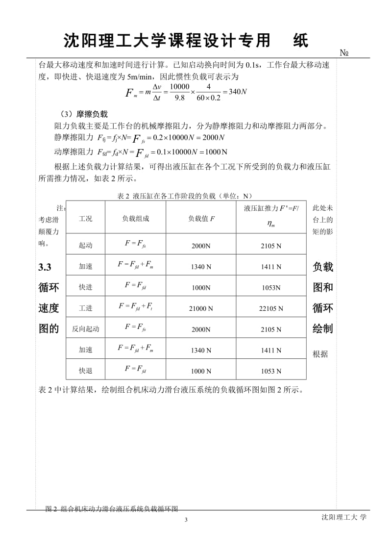 课程设计（论文）-组合机床动力滑台液压系统设计（完整图纸） .doc_第3页