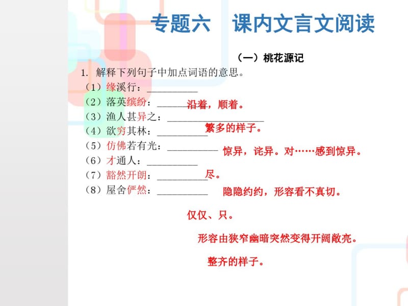 2019人教部编版八年级语文下册课件：专题复习(10份打包)6.pdf_第1页