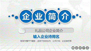 礼品公司企业简介ppt.pptx