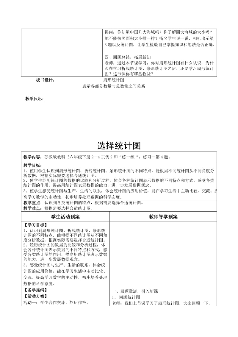 2019-2020学年【苏教版】六年级数学下册全册教案一、二单元教案.doc_第3页