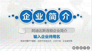 阿迪达斯连锁企业简介ppt.pptx