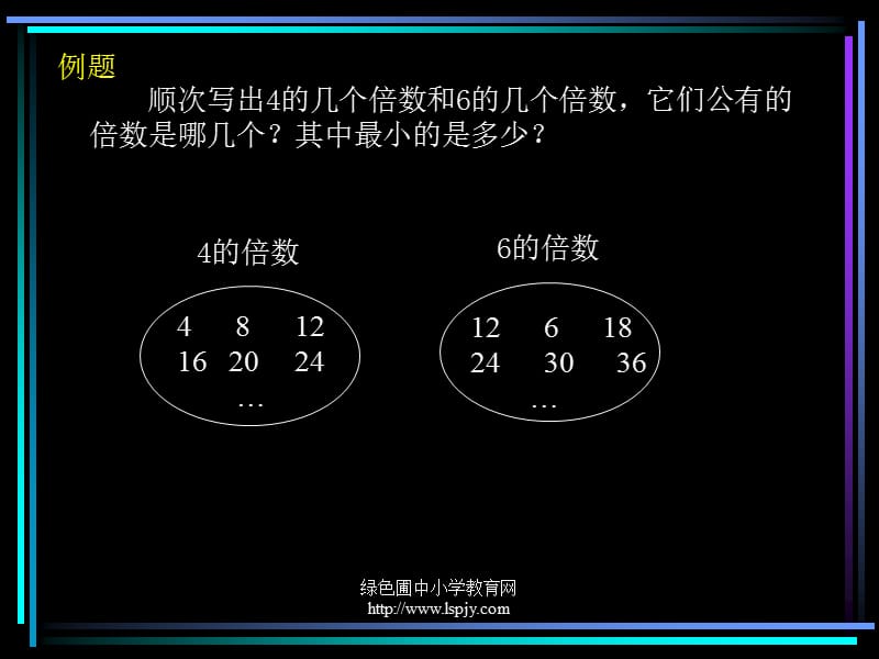 人教版五年级数学下册[最小公倍数]课件ppt.ppt_第3页