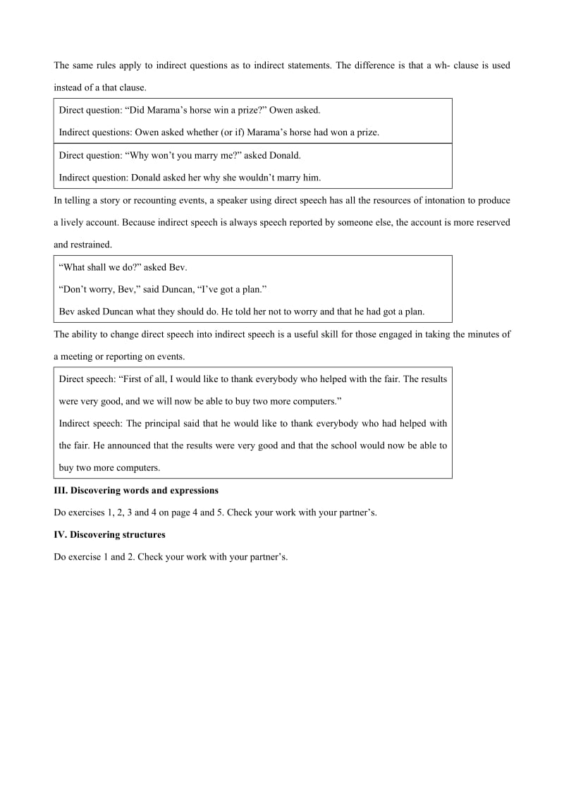 2020学年高中英语人教版必修1教案： Unit1Friendship Grammar 教案（系列五） Word版.doc_第2页