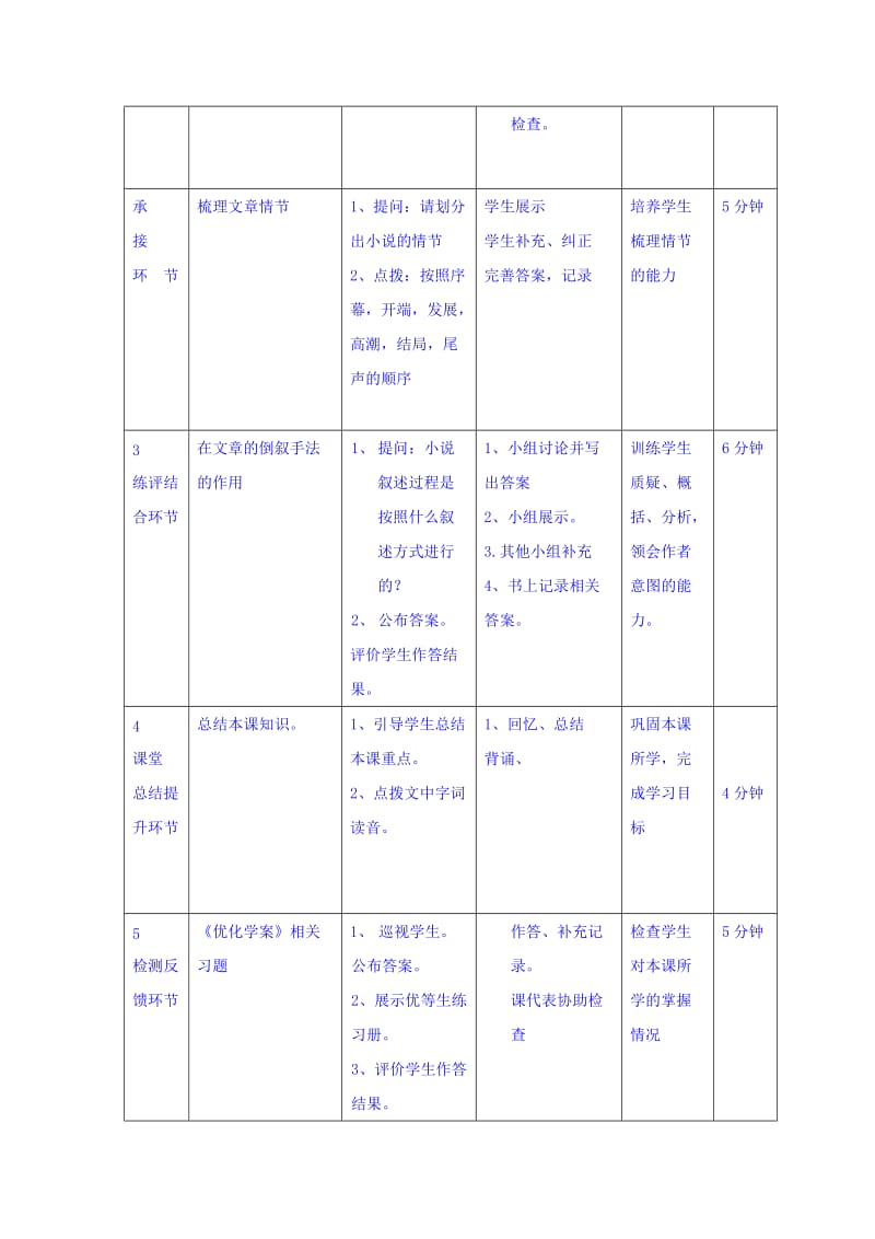 高中语文必修三教案：2祝福第一课时 .doc_第2页