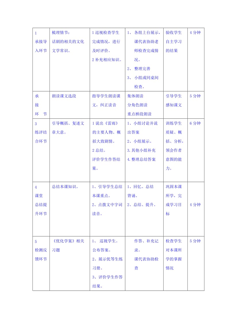 高中语文必修四教案：2雷雨第一课时 .doc_第2页