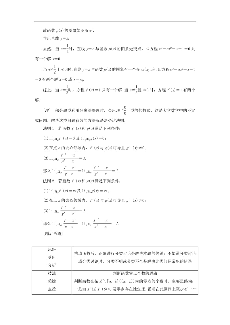 2019版高考数学二轮复习课件+训练：第一部分专题四导数的综合应用（第二课时）“导数与函数的零点问题”考法面面观讲义理.pdf_第3页