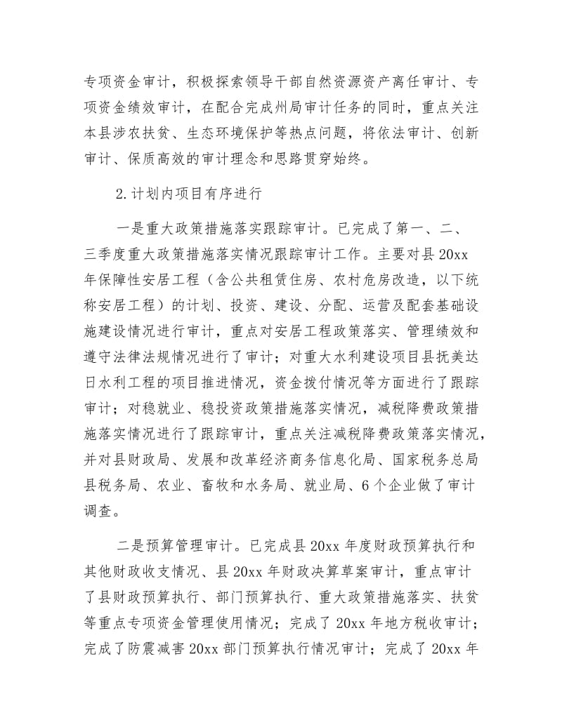 审计局总结及计划.docx_第2页