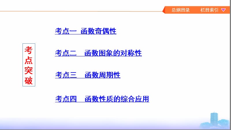 2020版数学新攻略大一轮浙江专用课件：5_§ 2_3　函数的奇偶性与周期性 .pptx_第3页