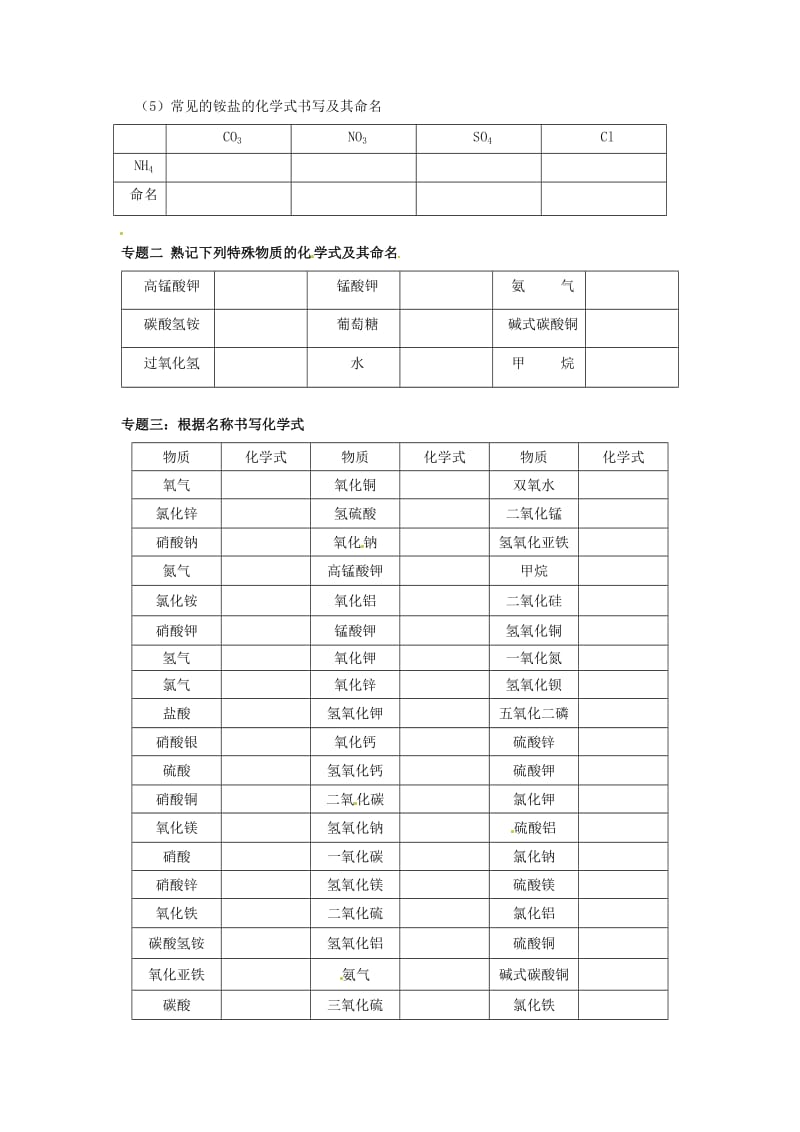 精品【沪教版】九年级化学：3.3《物质的组成（第3课时）》习题课教案.doc_第3页