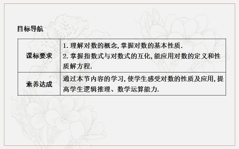 2018-2019学年高中数学人教A版必修一课件：2.2.1　对数与对数运算 第一课时　对　数 .ppt_第2页