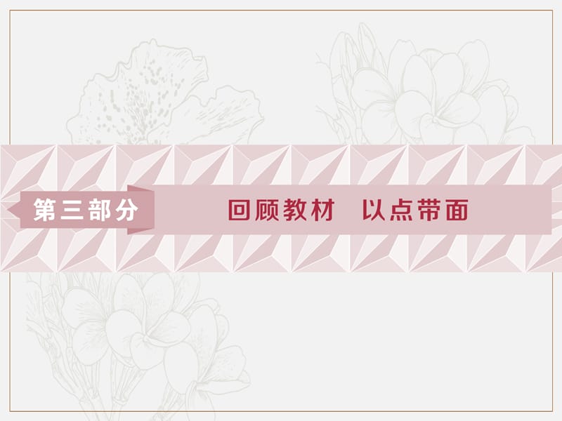 2019届高考数学二轮复习课件： 第三部分 1 回顾1　集合、常用逻辑用语、复数 .ppt_第1页