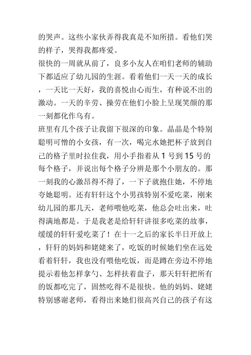 幼儿园老师实习总结6篇可参考.doc_第2页