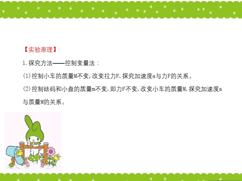 2019年秋高中物理人教版必修1（系列一）：第四章第2节 实验：探究加速度与力、质量的关系 .ppt_第2页