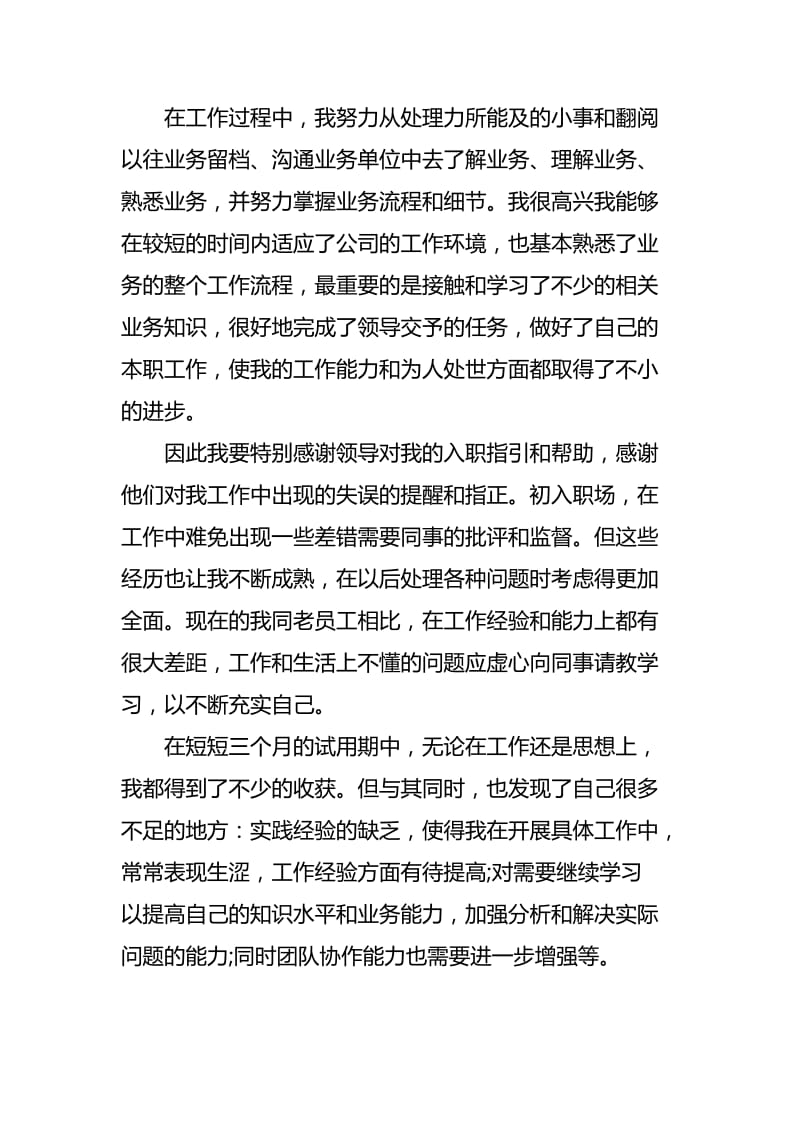 试用期转正述职报告优秀四篇.docx_第2页