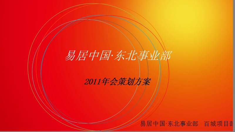 2011易居年会策划方案.ppt_第1页