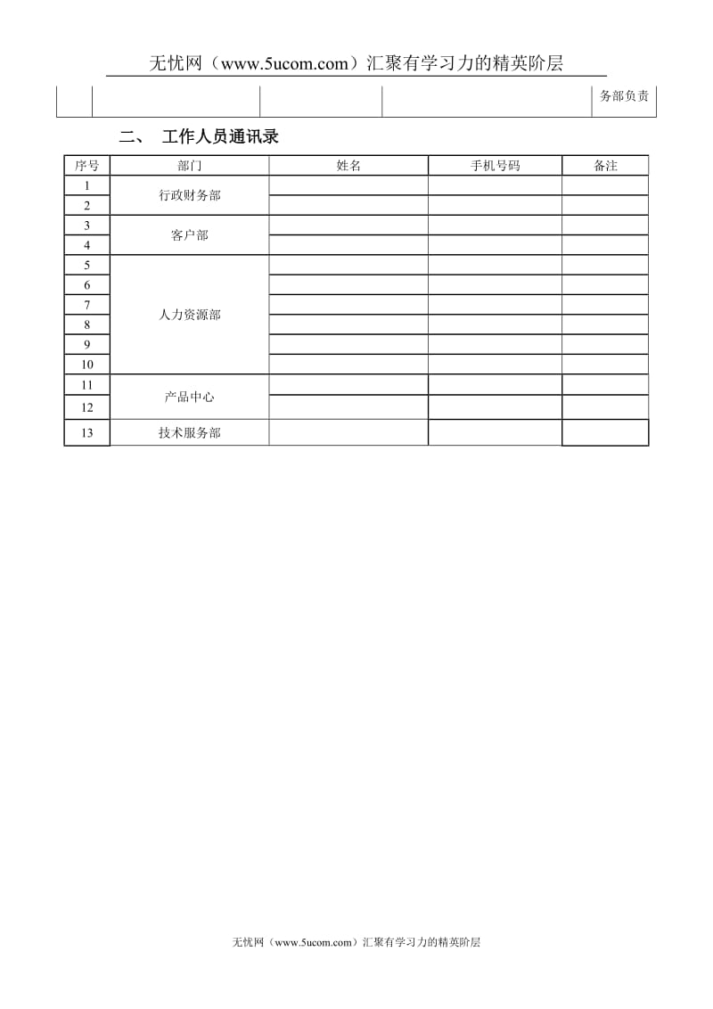 公司年会执行流程单.doc_第2页