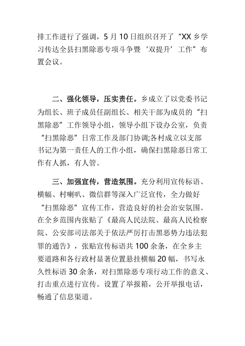 农村与社区扫黑除恶工作总结两篇.doc_第2页