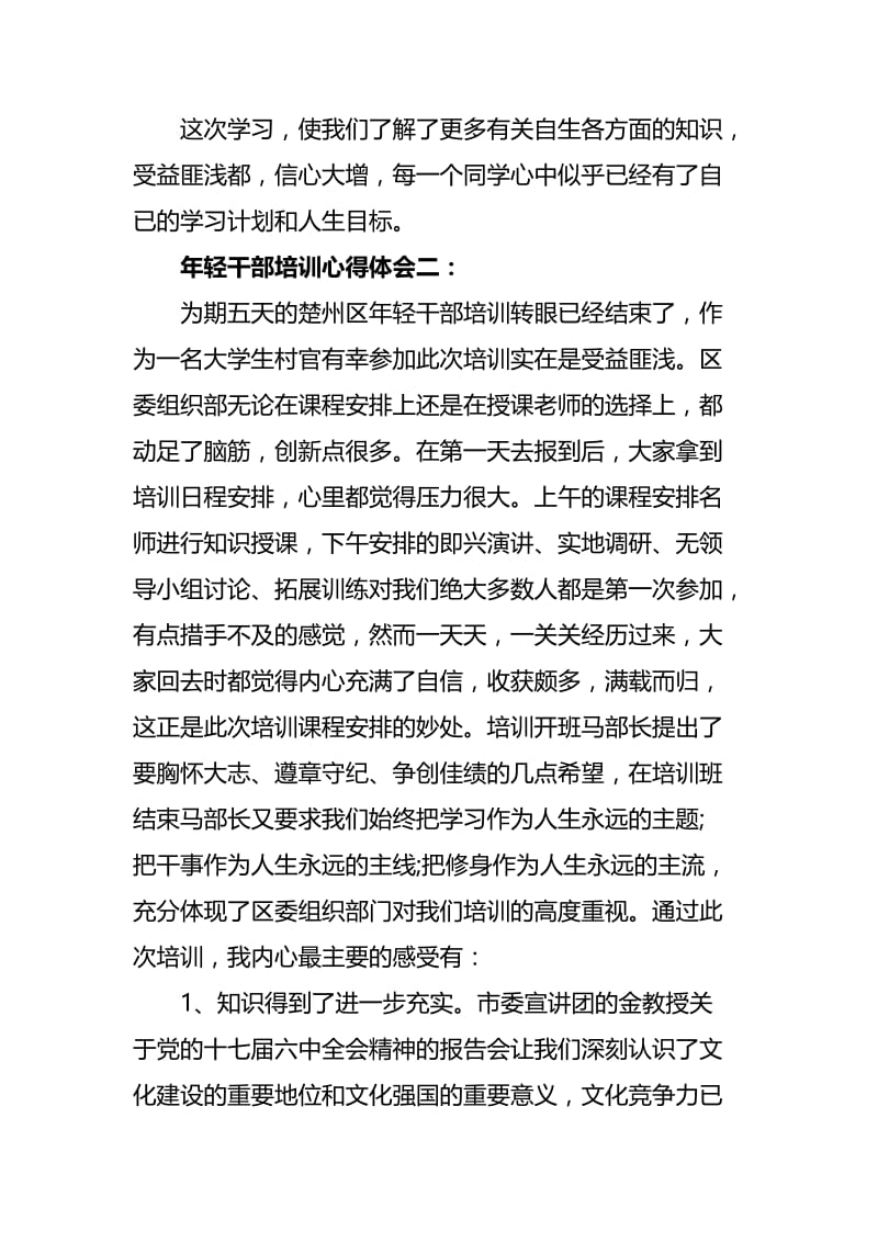 年轻干部培训心得体会四篇.docx_第3页