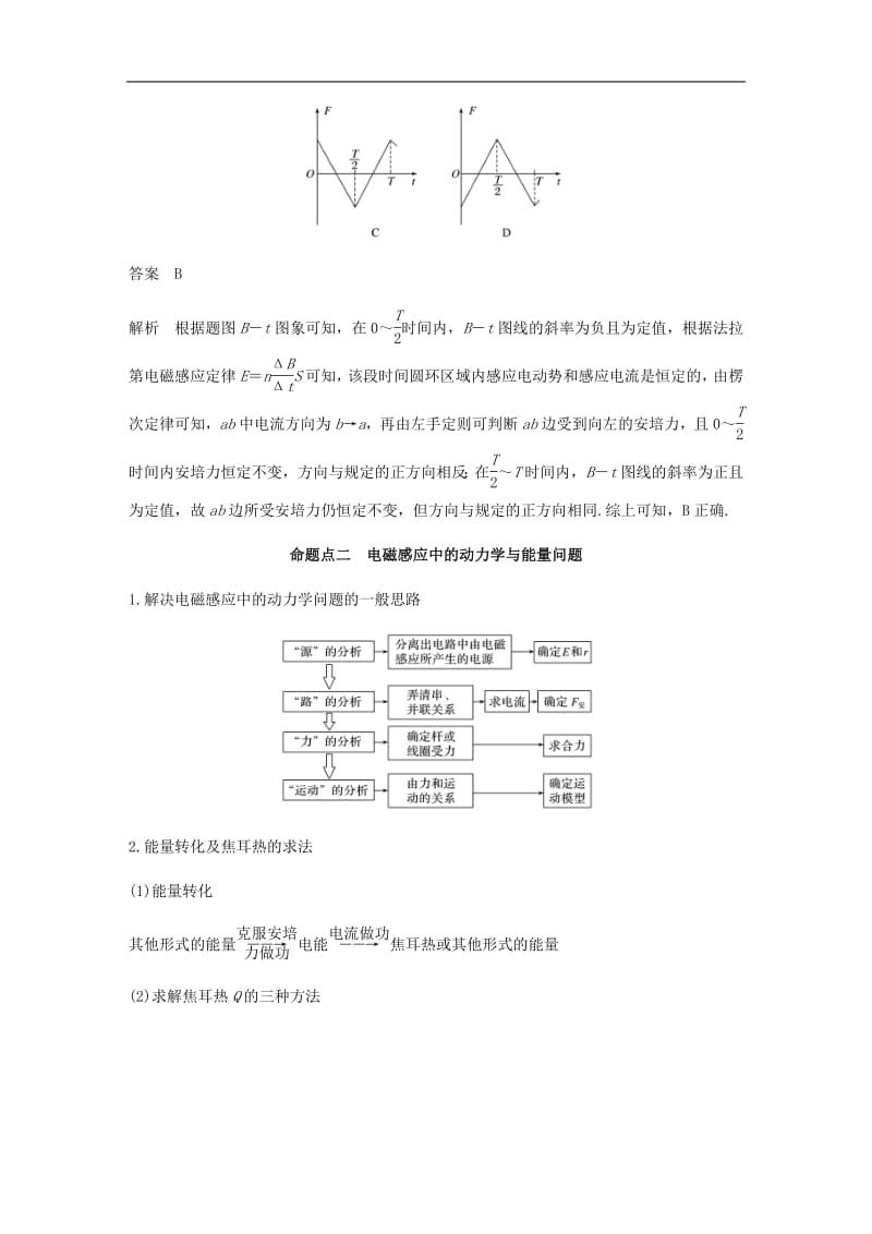 江苏专用2020版高考物理新增分大一轮复习第九章电磁感应专题突破十一电磁感应定律的综合应用讲义含解析.pdf_第3页