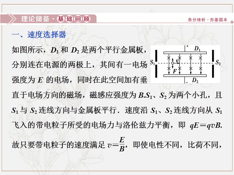 2019高中物理第三章6习题课磁场与科技课件教科版选修3.ppt_第2页