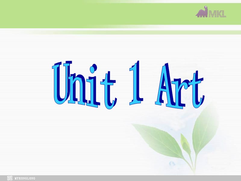 选修六 1.2《 Unit 1 Art》.ppt_第2页