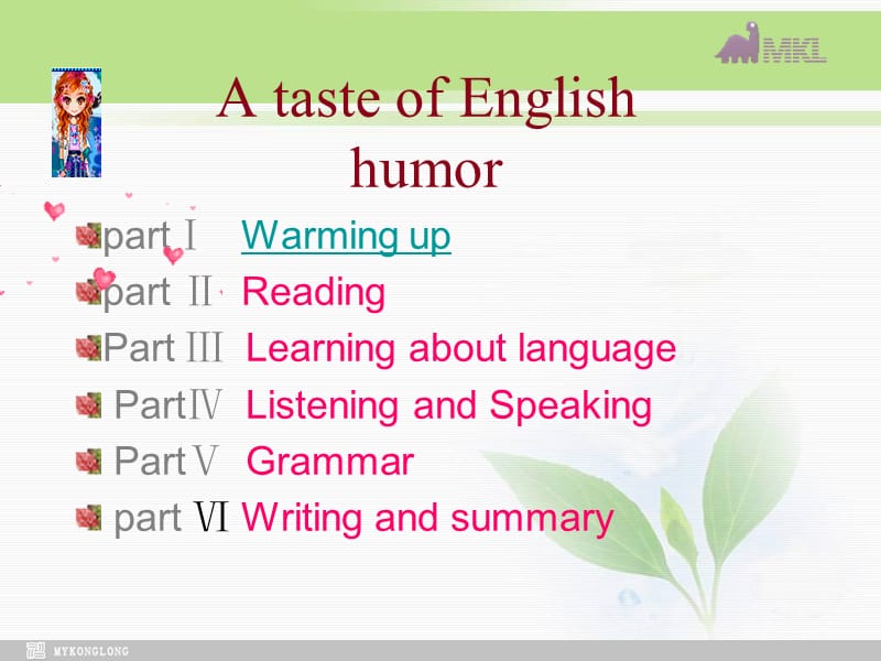 选修九 3.1《Unit 3　A taste of English humor》.ppt_第3页