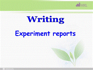 高中英语 Unit4Exploring plants-Writing课件 新人教选修9.ppt